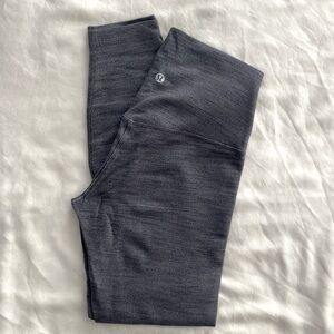 Women’s Lululemon Align Leggings 25”: Gray Herring Bone